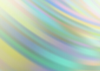 Light Blue, Green vector background with curved circles.