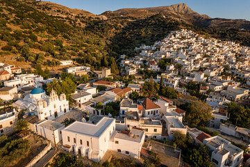 FIloti village Naxos Cyclades Greece - obrazy, fototapety, plakaty