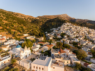 FIloti village Naxos Cyclades Greece