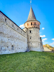 Fototapeta na wymiar Old castle. Travel and tourism.
