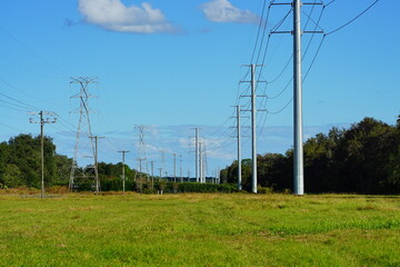 High voltage electric power line	
