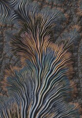 Abstract fractal background