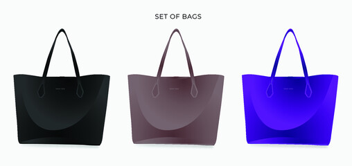 Shopping bag vector