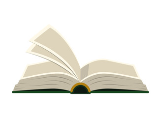 open book pages