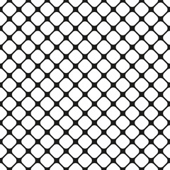 Seamless abstract geometric rounded tile pattern background