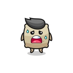 the fatigue cartoon of sack