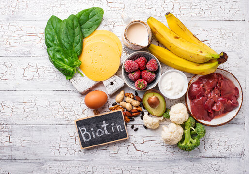 Natural sources of vitamin B7 biotin