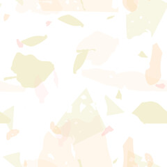 Terrazzo seamless pattern. Pastel  venetian