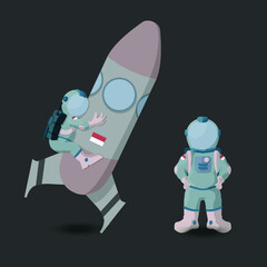 astronaut character