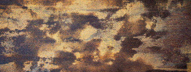 錆びて味わいのある鉄板の背景テクスチャー