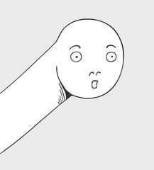 Funny face draw