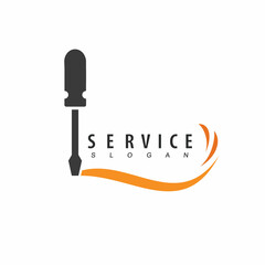 Service And Repair Logo Vector