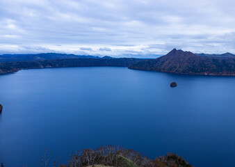 摩周湖のブルー
