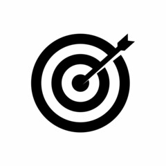 target bullseye vector icon