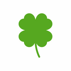 four leaf clover vector icon