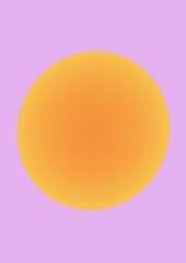 Aesthetic wave gradient background vector with pink and orange