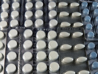 Tablets for oral administration, drugs