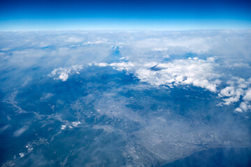 富士山　空撮