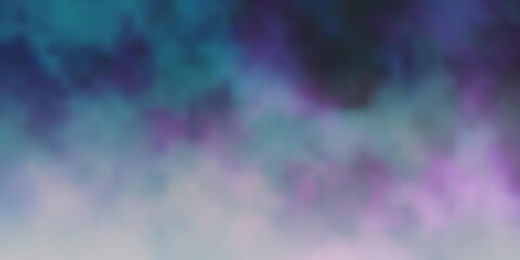 Dark Pink vector template with sky, clouds.