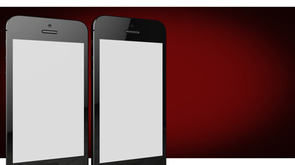 Mobile Phone with blank screen