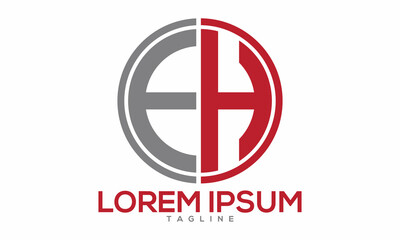 Obraz premium Unique font typography logo Modern and minimalist vector and abstract logo