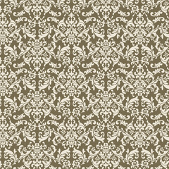 damask　ClassicDesign　beige　pattern