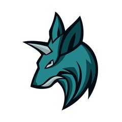 wolf logo for gamers