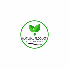 Leaf icon Vector Illustration design Logo template