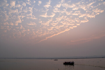 sunrise at varanasi