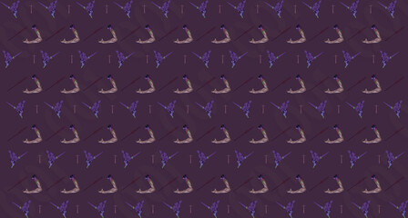 Fototapeta premium Pattern mecha - berries