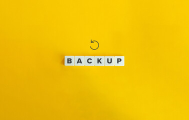 Backup banner, icon and concept.