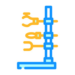 holder laboratory tool color icon vector. holder laboratory tool sign. isolated symbol illustration
