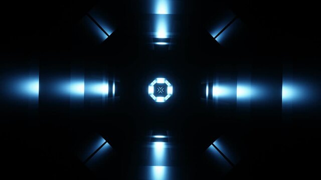 VJ Loop rotation of abstract flickering glow.