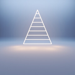 Leuchtender Weihnachtsbaum Karte Hintergrund