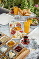 breakfast on the beach