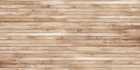 Tuinposter slatted floor old wood grain background 3D illustration © nana