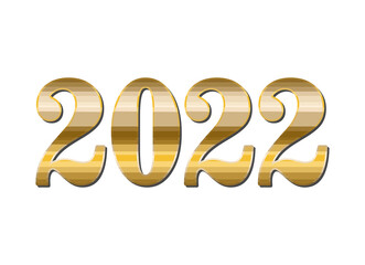 golden 2022 year design