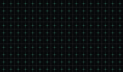 Black square and digital light abstract background