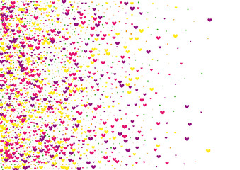 Purple Party Circle Wallpaper. Rose Element Illustration. Pink Round Vector. Yellow Explosion Backdrop. Layout Background.