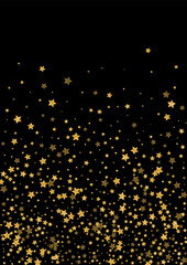 Gold Light Sequin Texture. Firework Spark Design. Gradient Confetti Spray Background. Glow Glitter Pattern. Golden Shimmer Illustration