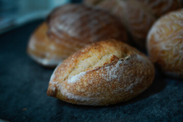 Homemade sourdough bread food photography recipe idea  