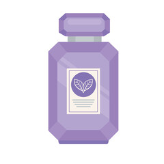 purple fragrance bottle icon