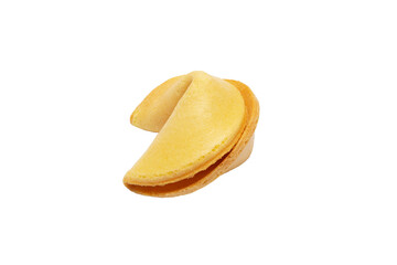 Fortune cookies on a white background. Isolated. Good luck cookies.