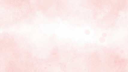 abstract pink and white watercolor background. colorful watercolor background - irregular abstract pattern