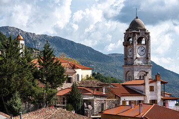 Obraz premium Dimitsana village in Arcadia Greece