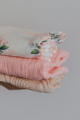 baby muslin swatting clothes