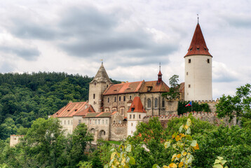 Fototapeta na wymiar Krivoklat castle