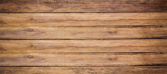 Obraz na płótnie Canvas Real wood texture background, top view wooden plank panel