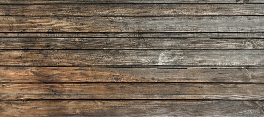 Real wood texture background, top view wooden plank panel