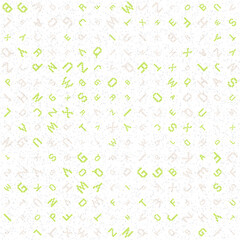 Abstract Geometric Pattern generative computational art illustration